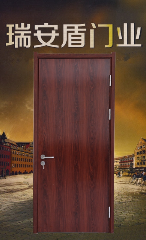  Single leaf wood paint free fire door